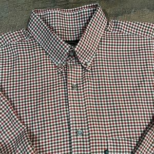Le Chameau Non Iron Check Shirt.  Size XL
